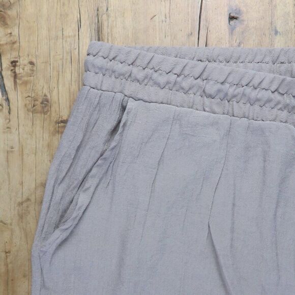 SOHO STREET TAUPE LIGHTWEIGHT PULL ON CASUAL PANTS WITH TASSLE DETAIL SIZE XL - Picture 7 of 9